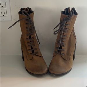 Lace up boots size 6